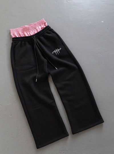 Retro Street Hip Hop Loose Casual Double Waist Pants For Men And Women