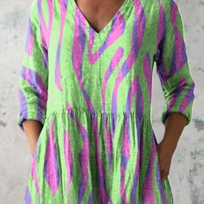 American Summer City Casual V-neck